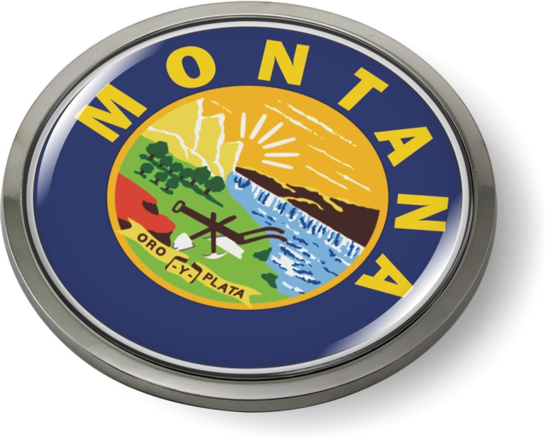 Montana - State Flag Emblem